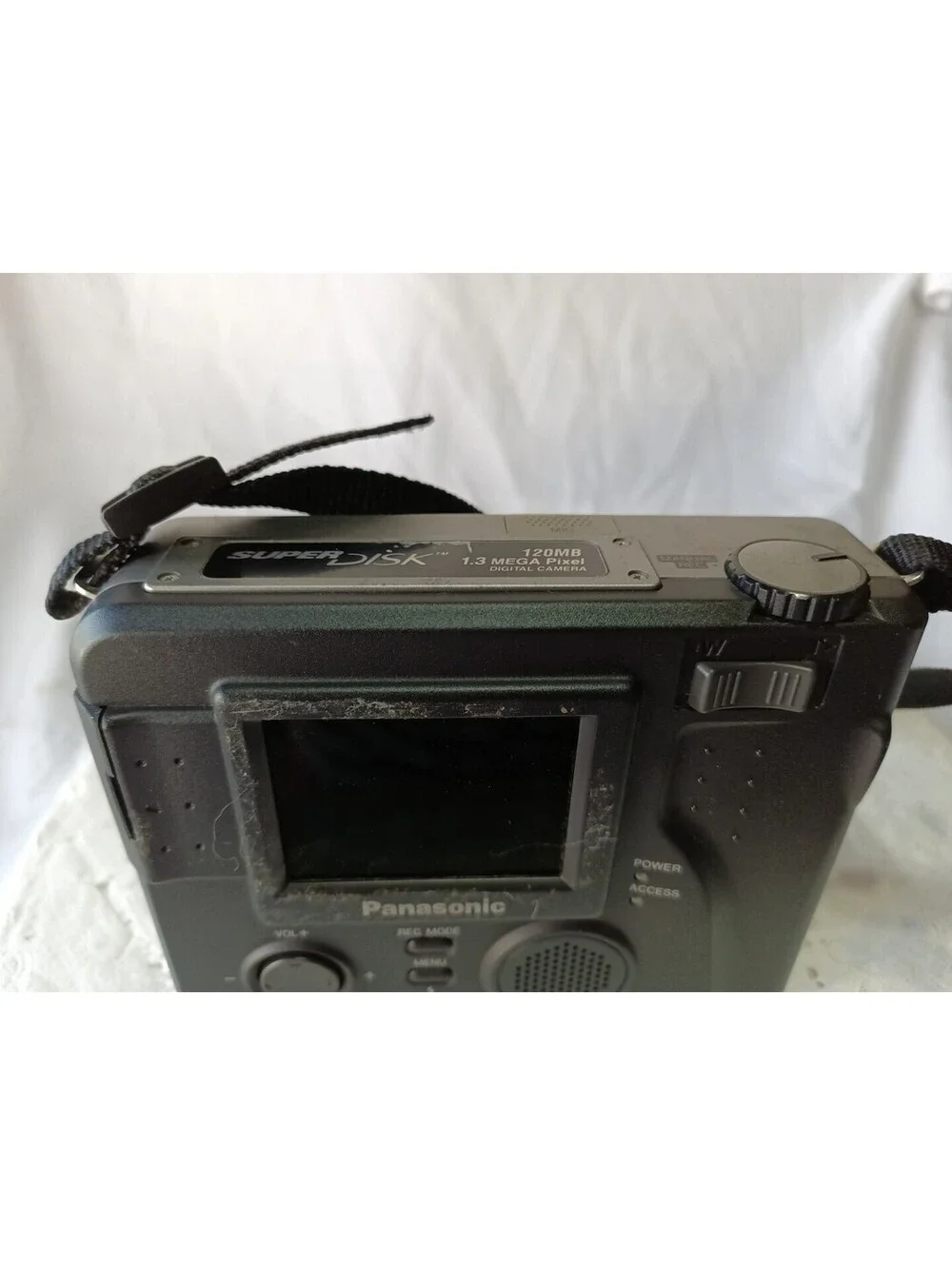 Panasonic PV-SD4090 PalmCam 1.3MP SuperDisk Camera 3x Zoom 1999 Vintage Tested